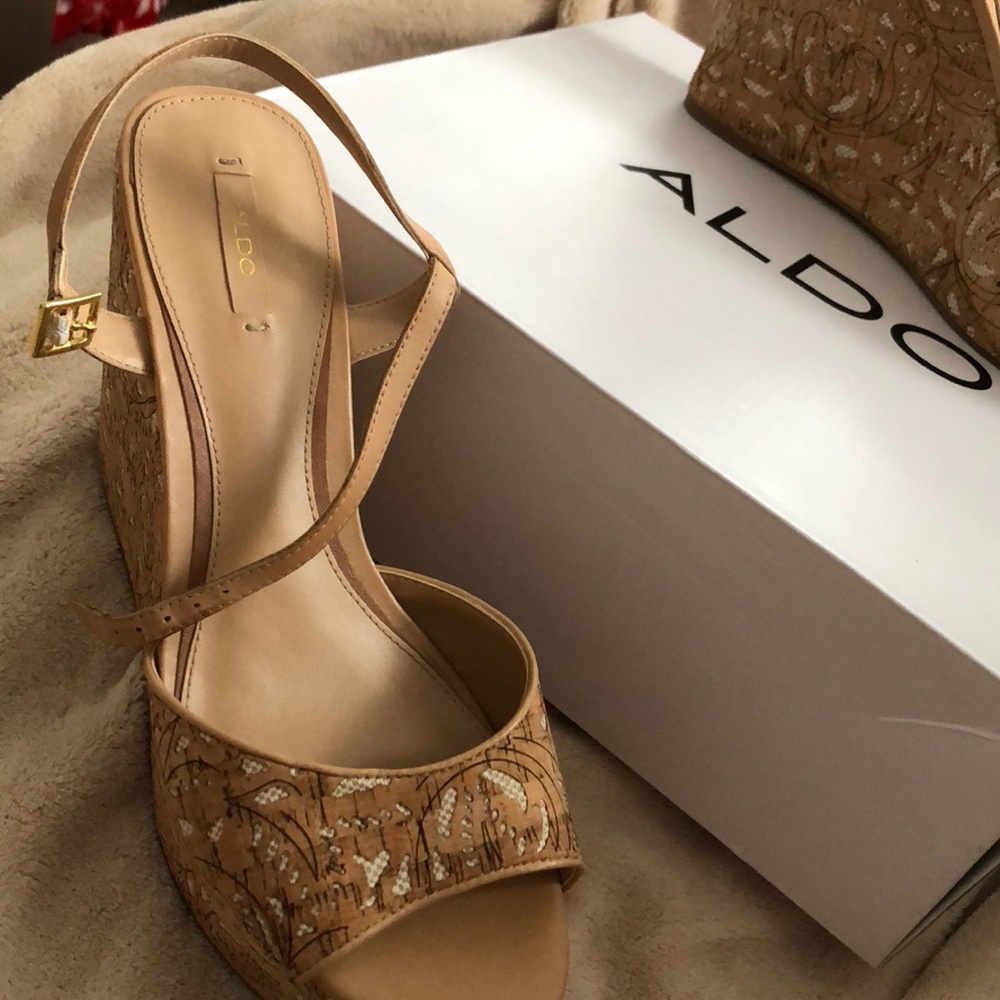 Aldo Cork Wedges